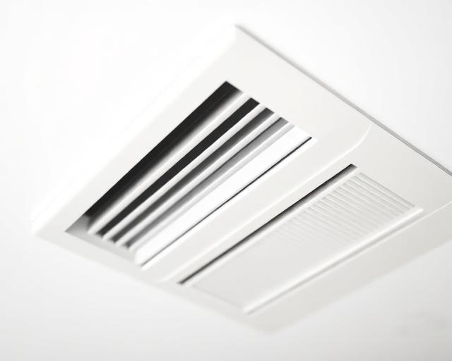 Conduit de ventilation résidentiel nettoyé